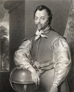 Portrait de Sir Francis Drake (1540-1596) de 